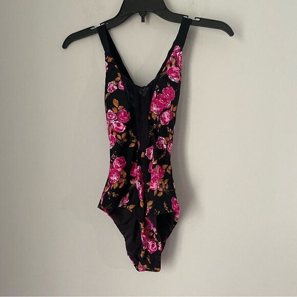 Volcom Junior's Desert Rose Print One-Piece Swimsuit Size S - Picture 1 of 3